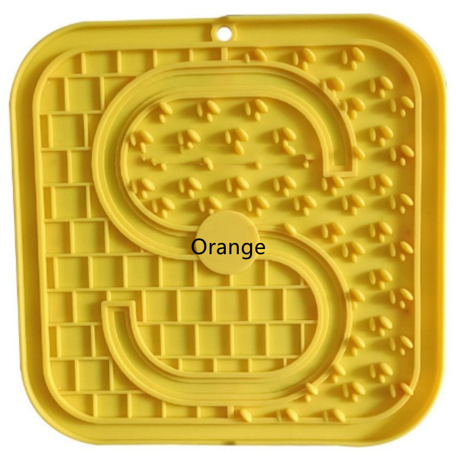 Fashion Simple Silicone Pet Slow Food Mat