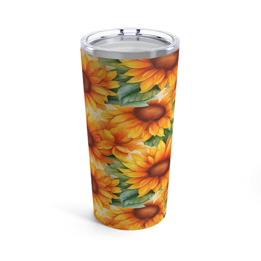 Sunflower Tumbler 20oz - Flower Lover Tumbler - Best Mom Gift - Best Sister Gift - Flower Tumbler - Best Friend Gift - Best Tumbler