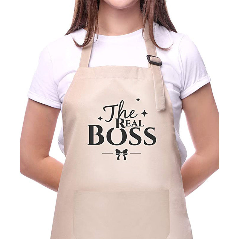 Neck-hanging Apron Barbecue Restaurant Service