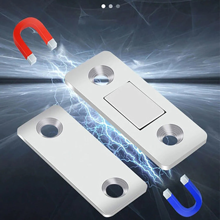 Punch-free Magnetic Door Closer