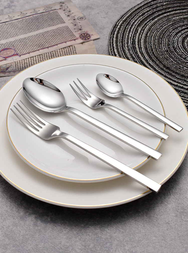 Stainless Steel Western Food Tableware Set Knife Fork And Spoon