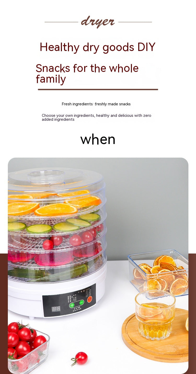 Household Fruit Dehydrator Food Small Foodstuff Dryer