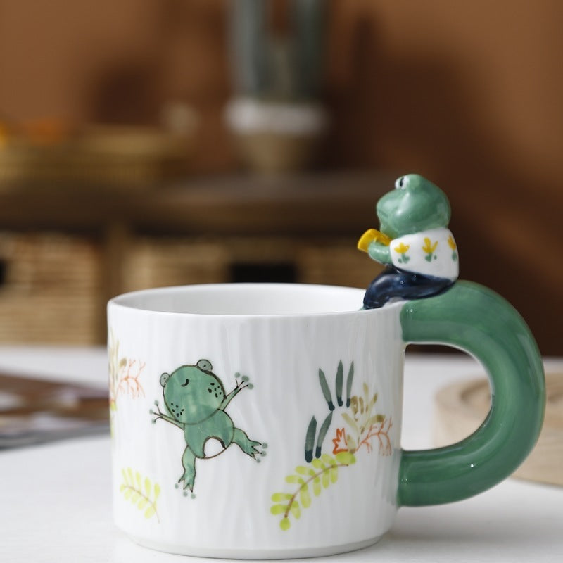 Cartoon Cute Pet Handmade Ceramic Cup