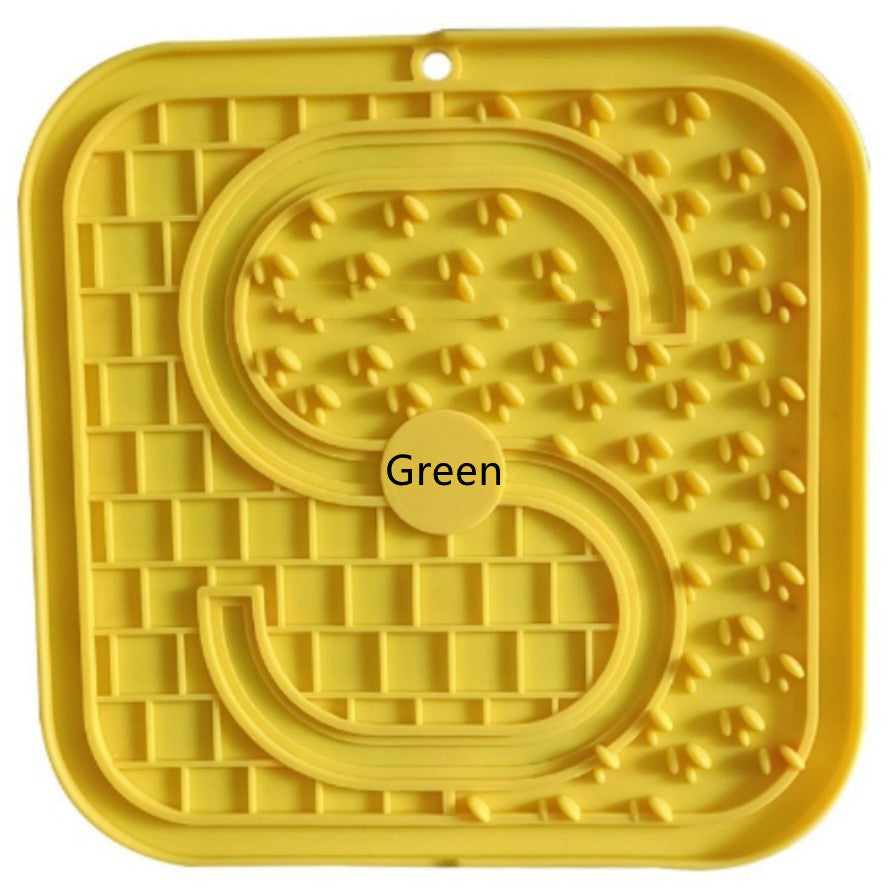 Fashion Simple Silicone Pet Slow Food Mat