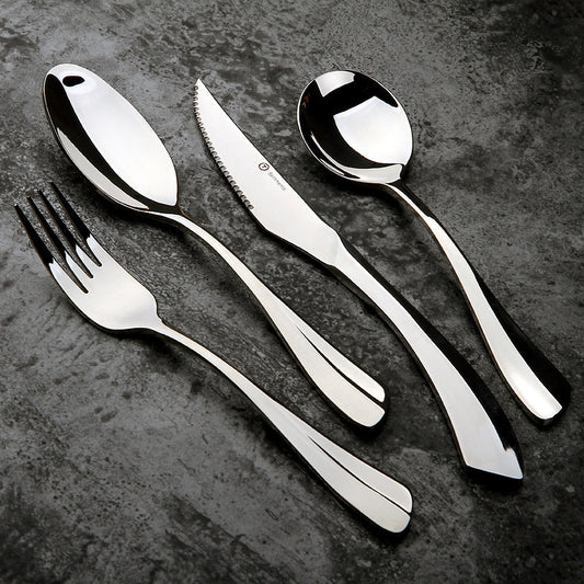 Stainless steel creative full set of western tableware