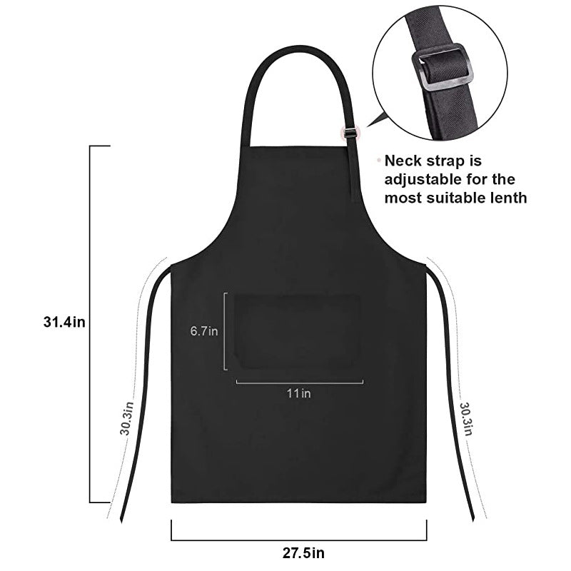 Neck-hanging Apron Barbecue Restaurant Service