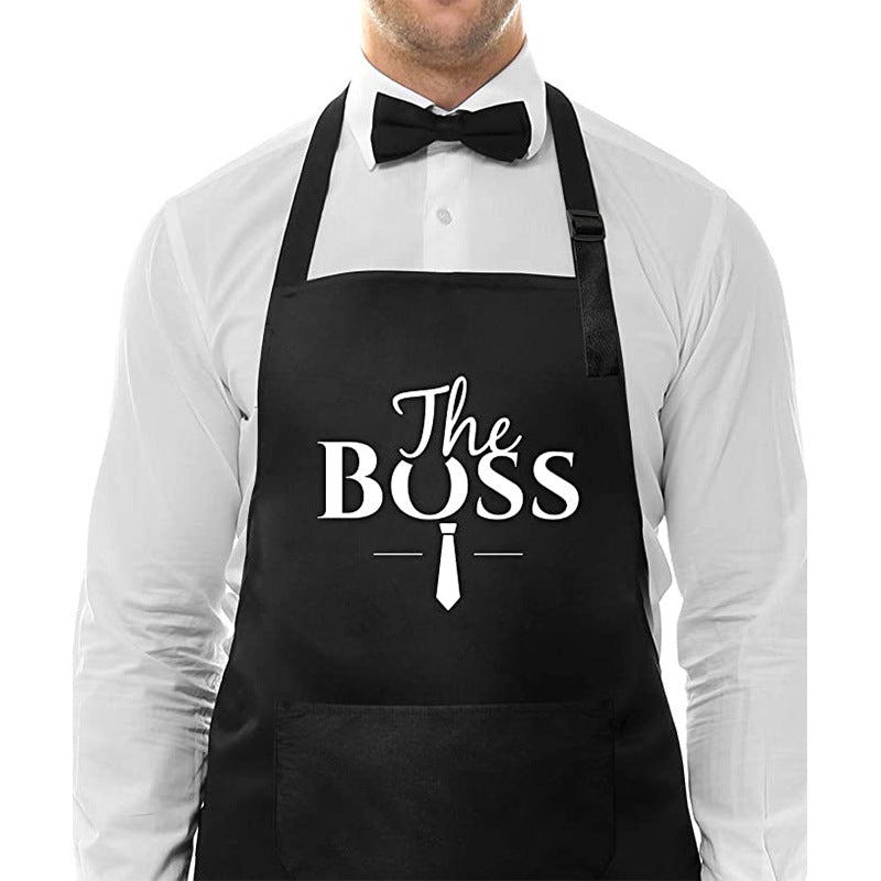 Neck-hanging Apron Barbecue Restaurant Service