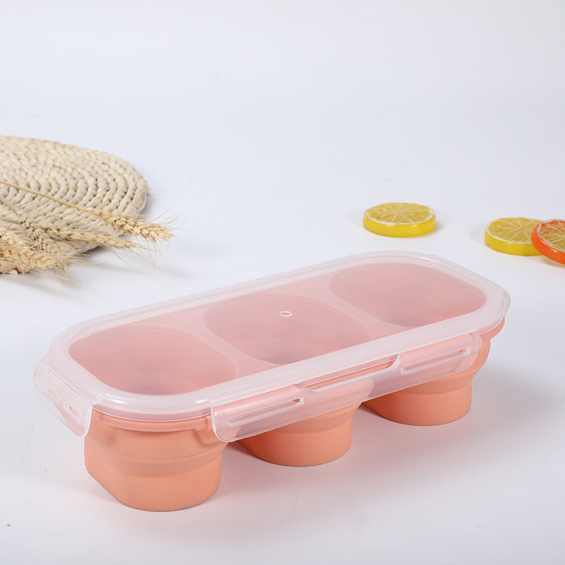 Silicone lunch box