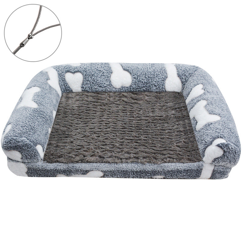 Removable And Washable Mattress For Pet Dogs And Cats