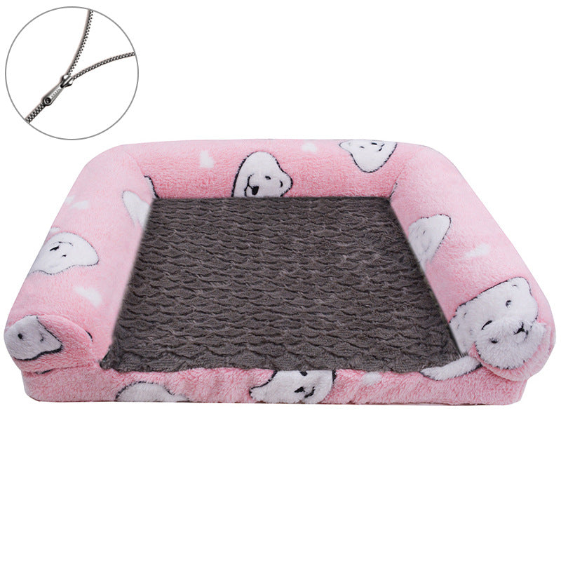 Removable And Washable Mattress For Pet Dogs And Cats