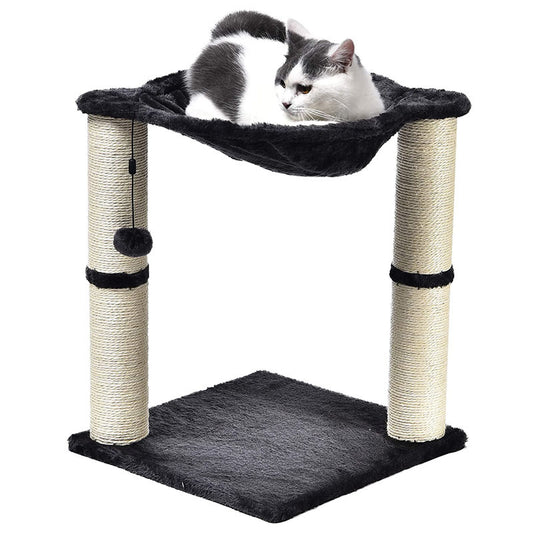 Cat Climbing Frame Sisal Pillar Nest Integrated Hammock