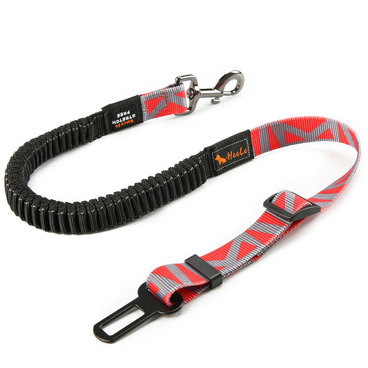 Pet Dog Car Seat Belt Elastic Stretch