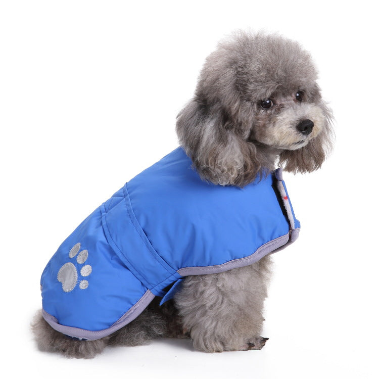 Reflective Dog Cotton Clothes Winter