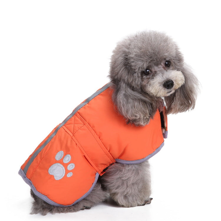 Reflective Dog Cotton Clothes Winter