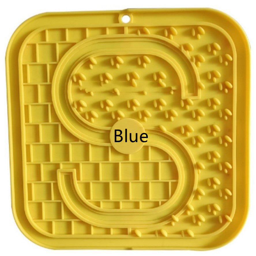 Fashion Simple Silicone Pet Slow Food Mat