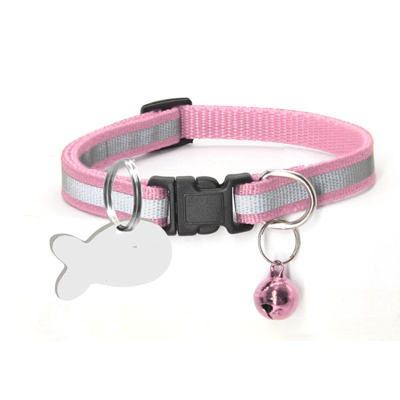 Nylon Reflective Collar Dog Cat