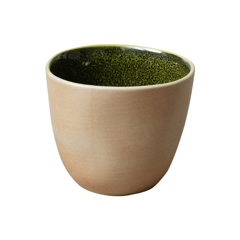 Retro Stoneware Commercial Stackable Ceramic Cup