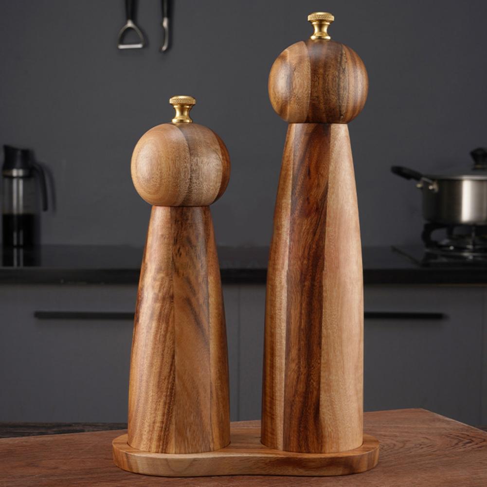 Grinder Round Head Wood Kitchen Tools