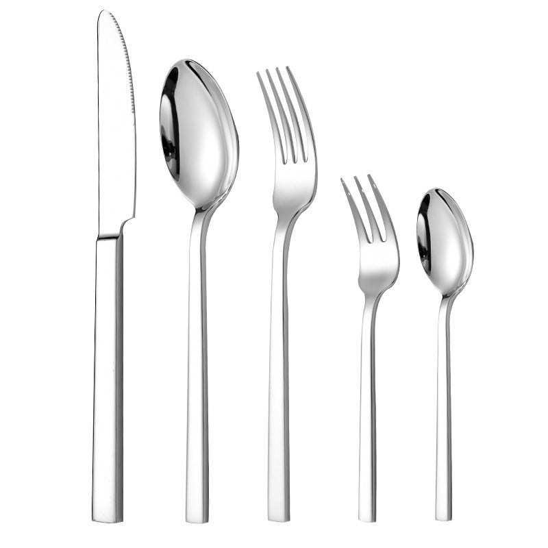 Stainless Steel Western Food Tableware Set Knife Fork And Spoon