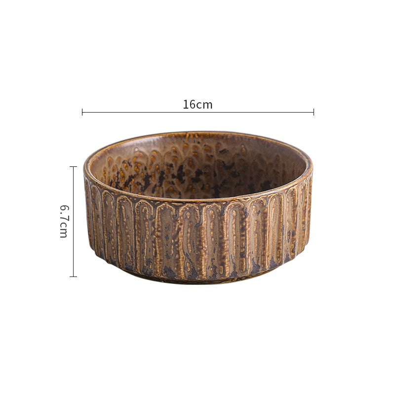 Ceramic Anti Overturning And Exquisite Protection Of Cervical Vertebrae Pet Bowl