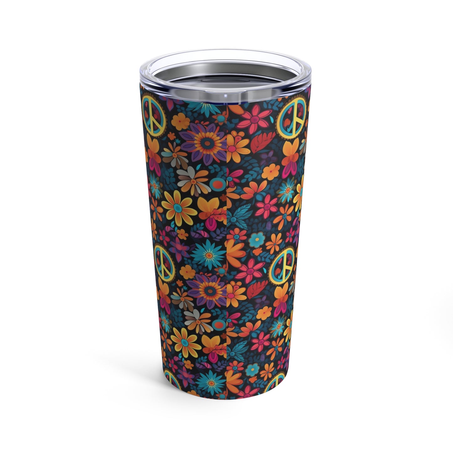 Groovy Tumbler - Retro Tumbler - Flower Power Tumbler - Best Wife Gift - Best Sister Gift - Kitchen Accessories - Best Travel Tumbler