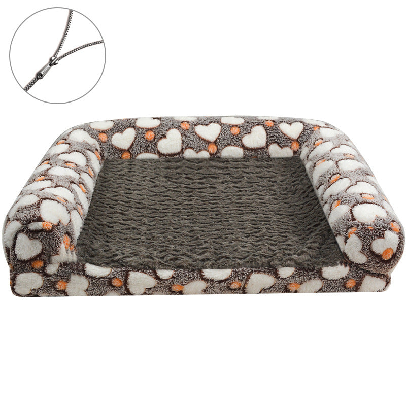 Removable And Washable Mattress For Pet Dogs And Cats