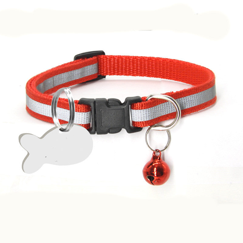 Nylon Reflective Collar Dog Cat