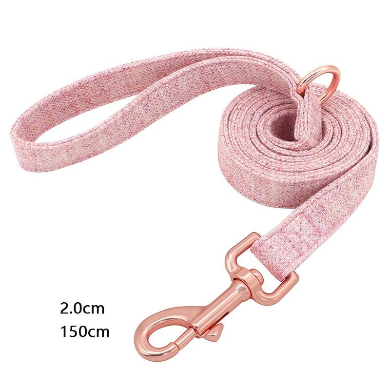 Pet Dog Collar Engraving Anti-Lost Traction Rope Supplies