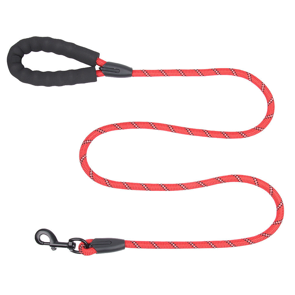 Reflective Multi-color Dog Leash Medium And Large