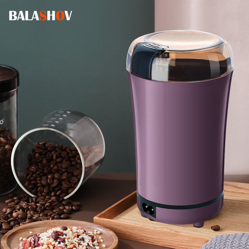 Portable Electric Coffee Bean Grinder Mill Kitchen Tool Herbs Salt Pepper Spices Nuts Grains Mini Medicine Flour Powder Crusher