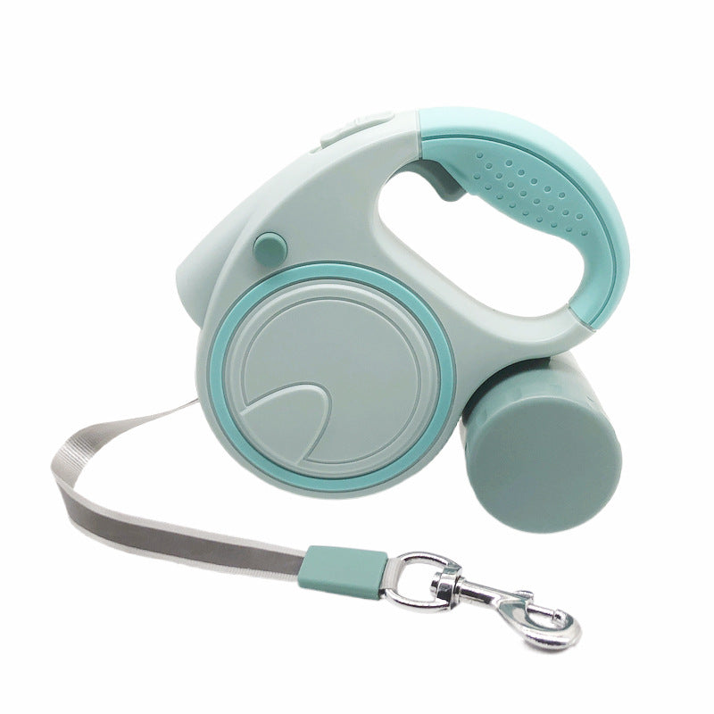 New Pet Flashlight Automatic Retractable Leash