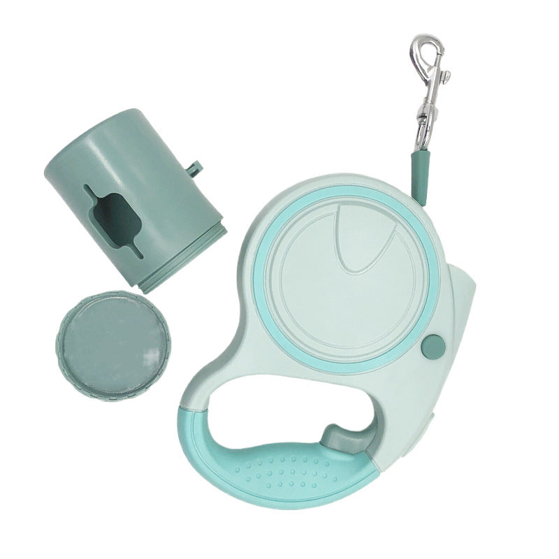 New Pet Flashlight Automatic Retractable Leash