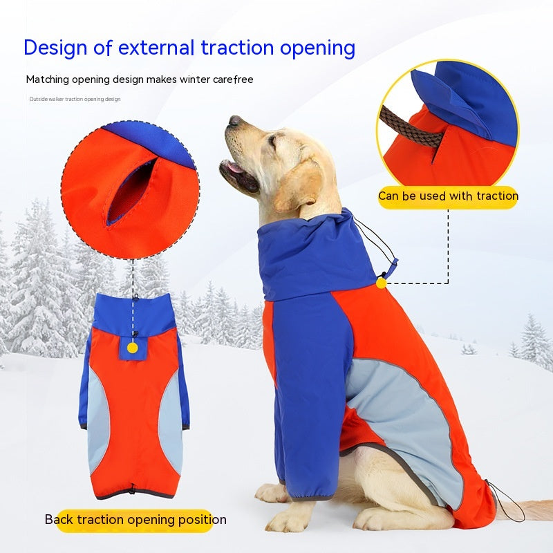 Dog Outdoor Waterproof Warm Shell Jacket